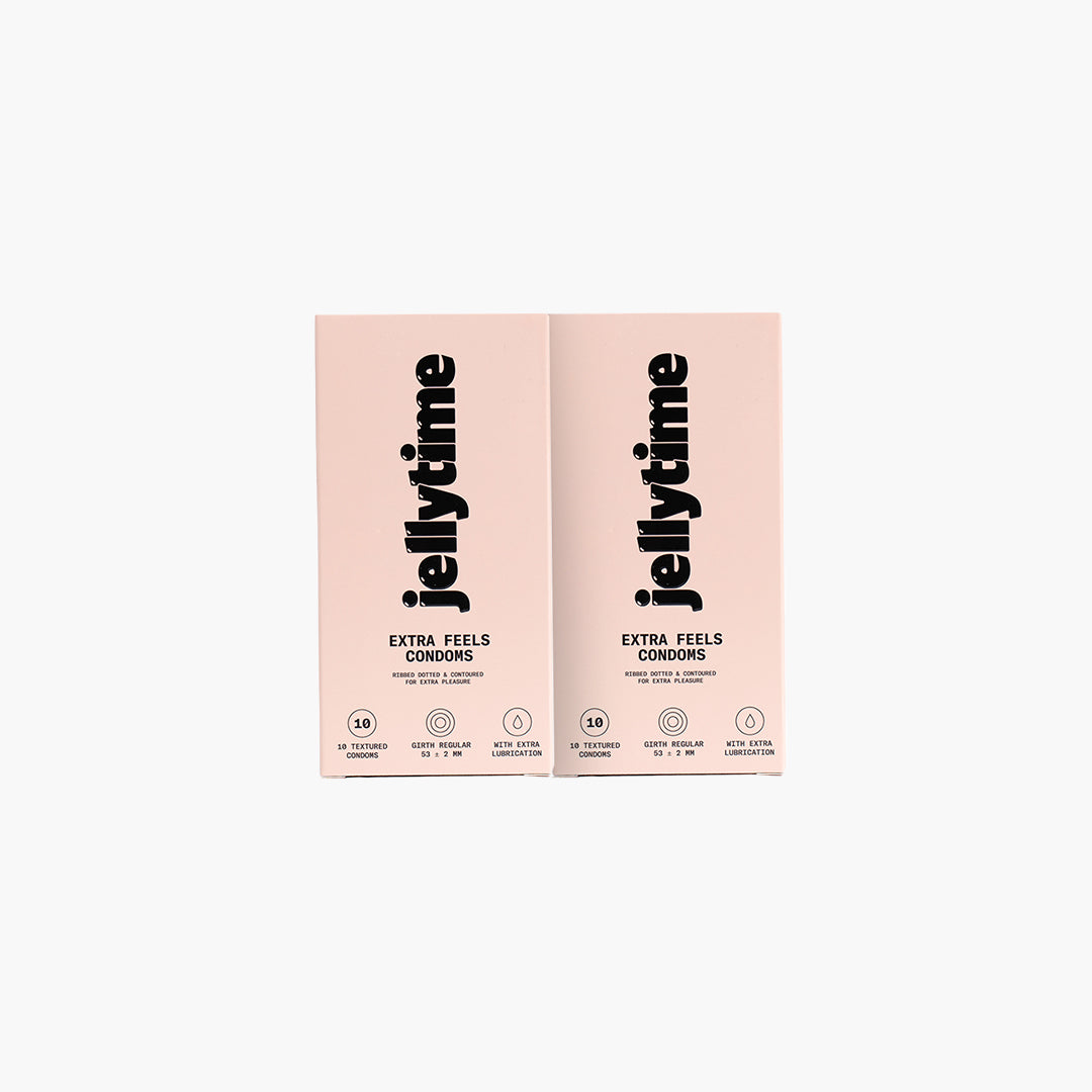 Jellytime Extra Feels Condoms 10s (Set of 2) | 20 Condoms